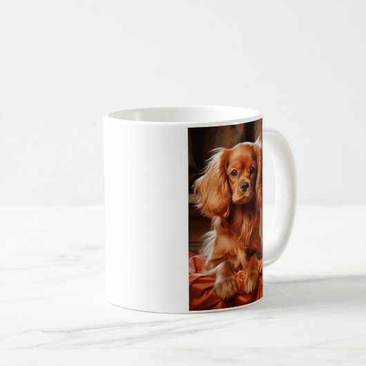 Mug Ruby Cavalier King Charles Spaniel (Devant droit)