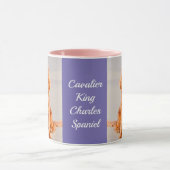 Mug Ruby Cavalier King Charles Spaniel Chien (Centre)