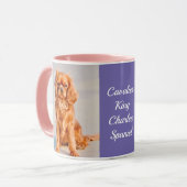 Mug Ruby Cavalier King Charles Spaniel Chien (Devant gauche)