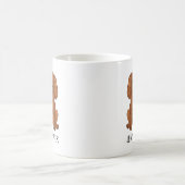 Mug Ruby Cavalier King Charles Spaniel & Nom (Centre)