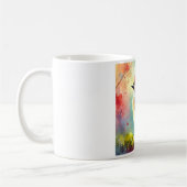 Mug Ruby crowned Kinglet 050724AREF114 - Watercolor (Gauche)