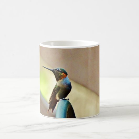 Mug Ruby perché et petit colibri vert (Centre)