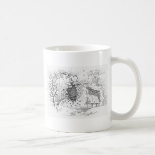 Mug Ruches vintages d'abeille
