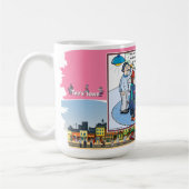 Mug Rude Beggar | Literal Wordplay Humor Classic (Gauche)