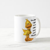 Mug Rude Duck (Devant droit)