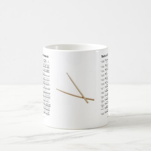 Mug rudiment-bâtons (Centre)