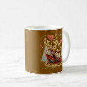 Mug Rudolph aime Santa (Devant droit)