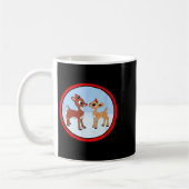 Mug Rudolph And Clarice Christmas Kids Girls Tee Reind (Gauche)