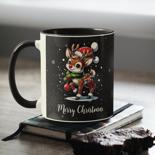 Mug Rudolph Le Nez Rouge Noël