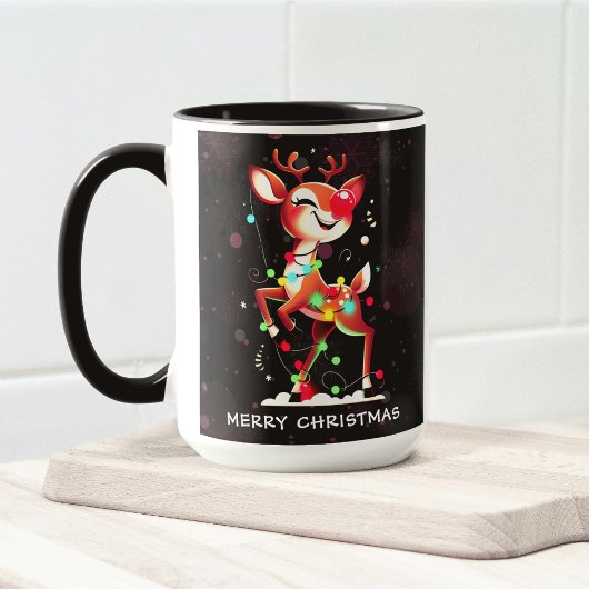 Mug Rudolph Le Nez Rouge Noël