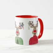Mug Rudolph le renne (Devant droit)