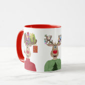 Mug Rudolph le renne (Devant gauche)