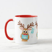 Mug Rudolph le renne masqué du visage (Gauche)