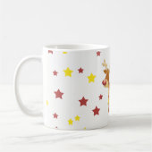 Mug Rudolph, les étoiles de Noël des rennes à nez roug (Gauche)