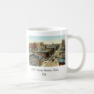 Mug Rue de 1917 états, Erie, PA