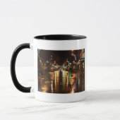 Mug Rue de la ville la nuit (Gauche)