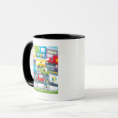 Mug Rue de ville (Devant gauche)