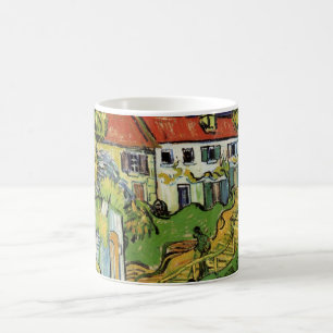 Mug Rue et escaliers du village d'Auvers, Figures