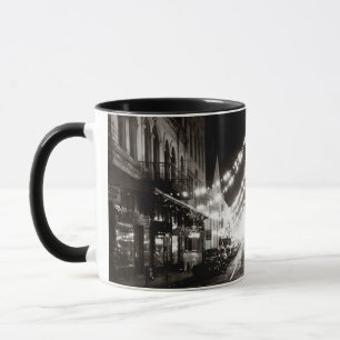 Mug Rue Fort d'Honolulu en 1942 à la nuit