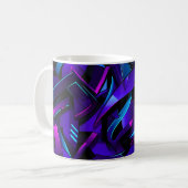 Mug Rue Graffiti Abstraite (Devant gauche)