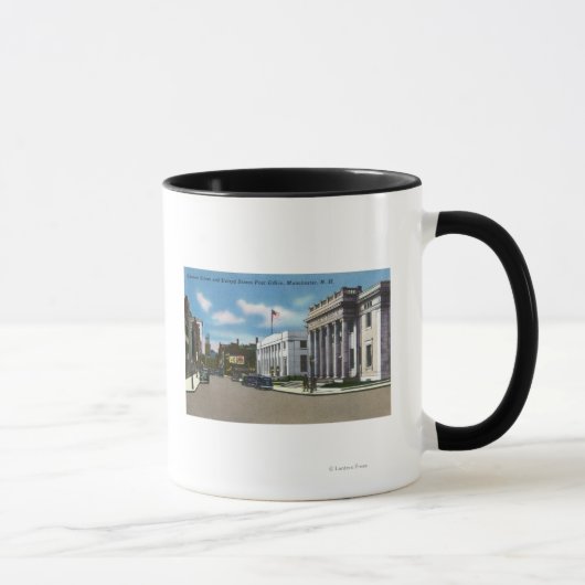Mug Rue Hanover Vue de la poste (Droite)