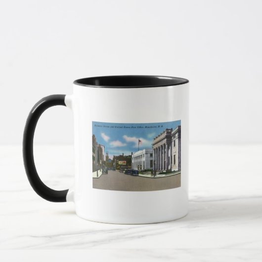 Mug Rue Hanover Vue de la poste (Gauche)