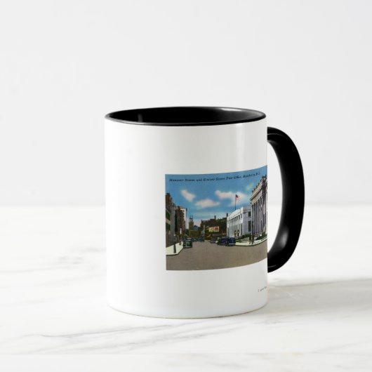 Mug Rue Hanover Vue de la poste (Devant droit)