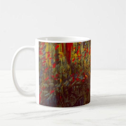 Mug Rue Montorgueil avec drapeaux de Claude Monet (Gauche)