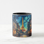 Mug Rue parisienne, Tour Eiffel : Un Paris captivant (Centre)