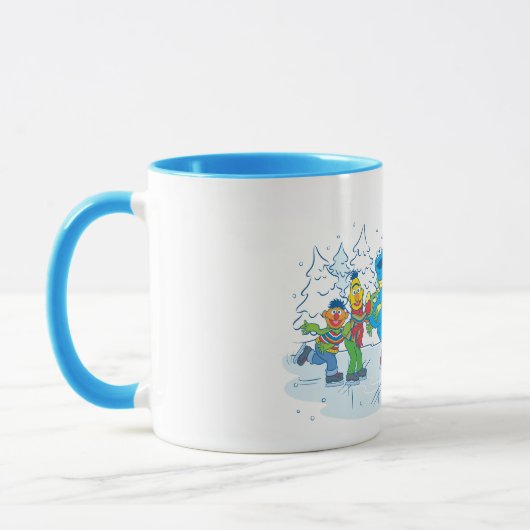 Mug Rue Sésame | Amis patineurs (Gauche)