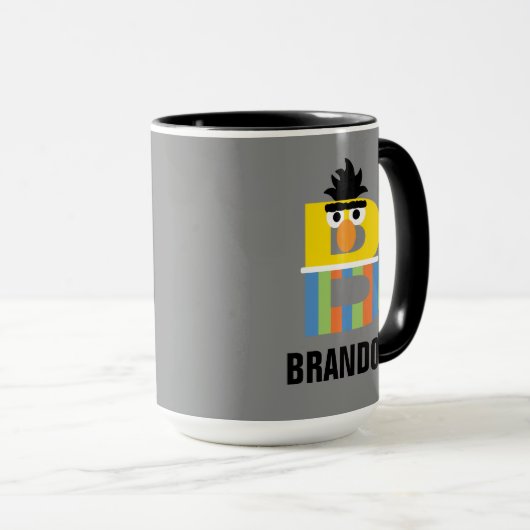 Mug Rue Sésame | B est pour Bert (Devant droit)