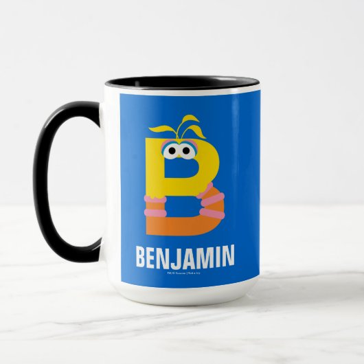 Mug Rue Sésame | B est pour Big Bird (Gauche)