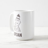 Mug Rue Sésame | Bert Bright | Ajouter Votre Nom (Devant gauche)