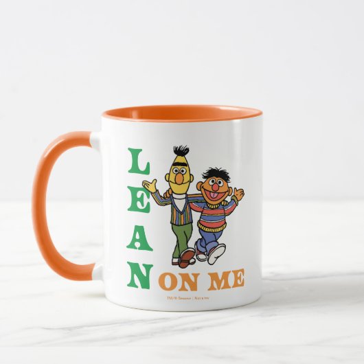Mug Rue Sésame | Bert & Ernie Lean sur moi (Gauche)