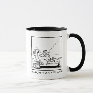 Mug Rue Sésame   Big Bird Relax Refresh Recharge