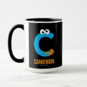 Mug Rue Sésame | C est pour Cookie Monster (Gauche)