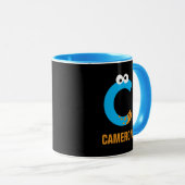 Mug Rue Sésame | C est pour Cookie Monster (Devant droit)