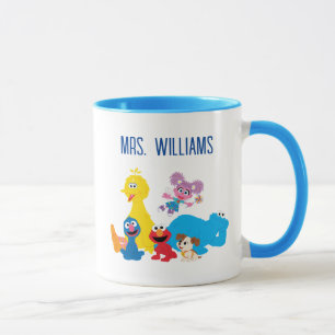 Mug Rue Sésame Coloré Sesame Street Pals