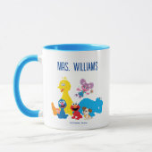 Mug Rue Sésame | Coloré Sesame Street Pals (Gauche)