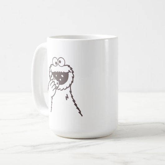 Mug Rue Sésame | Cookie Monster (Devant gauche)