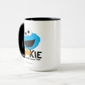 Mug Rue Sésame | Cookie Monster Lookies (Devant gauche)