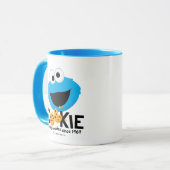 Mug Rue Sésame | Cookie Monster Lookies (Devant gauche)