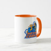 Mug Rue Sésame | Cookie Monster Mecha Cookie! (Devant droit)