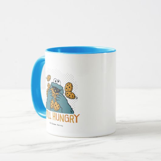 Mug Rue Sésame | Cookie Monster - Toujours affamé (Devant gauche)