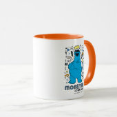 Mug Rue Sésame | Cookies Monster - Monster Attitude (Devant droit)