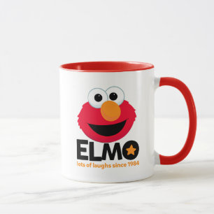 Mug Rue Sésame Elmo Beaucoup de rires depuis 1984