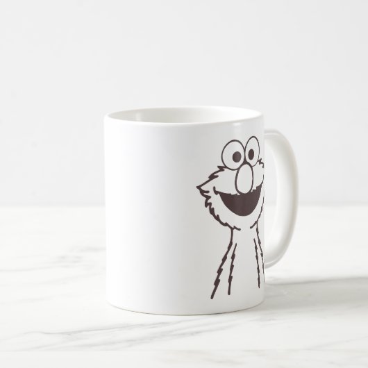 Mug Rue Sésame | Elmo Bright (Devant droit)