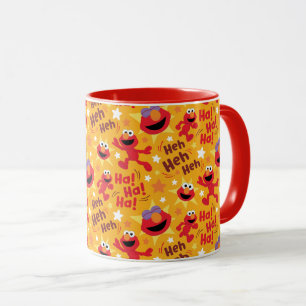 Mug Rue Sésame   Elmo Ha ! Ha ! Ha ! Motif