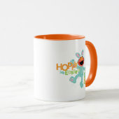 Mug Rue Sésame - Elmo | Pâques Hoppy (Devant droit)