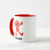 Mug Rue Sésame | Elmo personnalisé (Devant gauche)